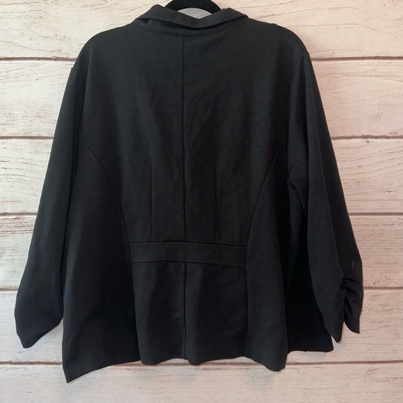 EST. 1946 Black Blazer Jacket - Size 18/20W - NWT Stretchy Formal Office Attire - Picture 2 of 8